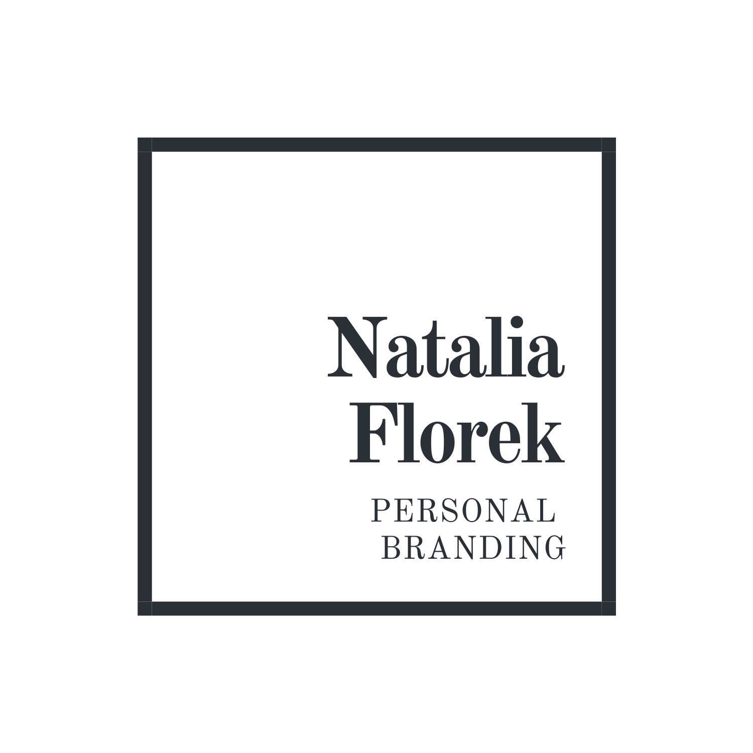 Logo Natalia FLorek Personal Branding